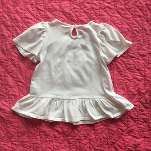 Crazy 8 Shirts & Tops - 4/$15! Crazy8 | Flutter sleeves Peplum jersey top Crazy 8 Shirts & Tops - 4/$15! Crazy8 | Flutter sleeves Peplum jersey top